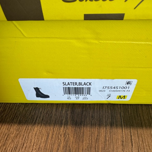 Circus NY by‎ Sam Edelman Black Slater Lace Up Wedge Heel Boots - Picture 3 of 8